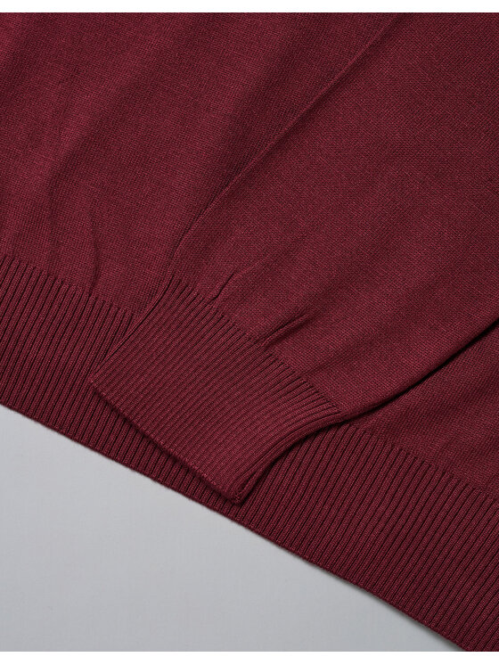 Borgio Borgio Golf goito Bordowy Classic Fit