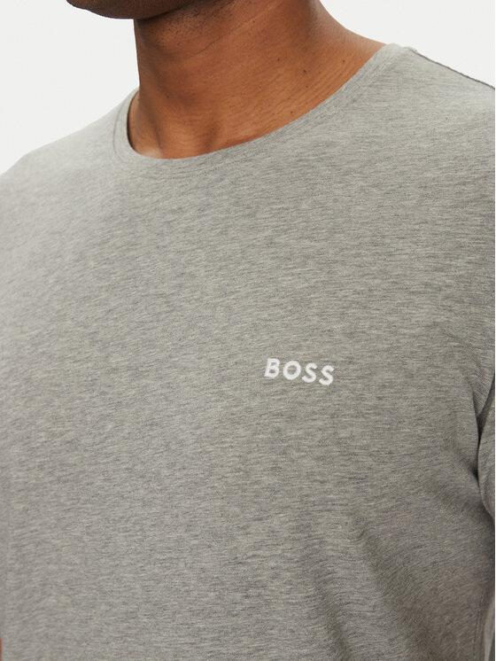 BOSS BOSS Tricou Mix&Match 50515312 Gri Regular Fit