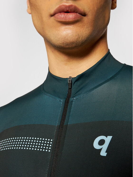 Quest Quest Dviratininko marškinėliai Essential Žalia Regular Fit