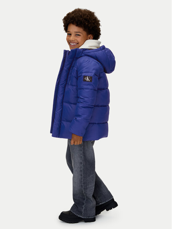 Calvin Klein Jeans Calvin Klein Jeans Giubbotto invernale Essential IB0IB01276 Blu Regular Fit