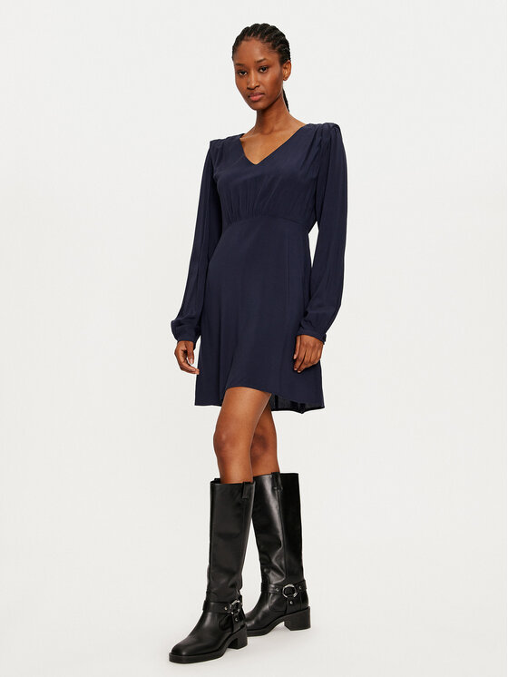 ONLY ONLY Sukienka codzienna Nova 15331918 Granatowy Regular Fit