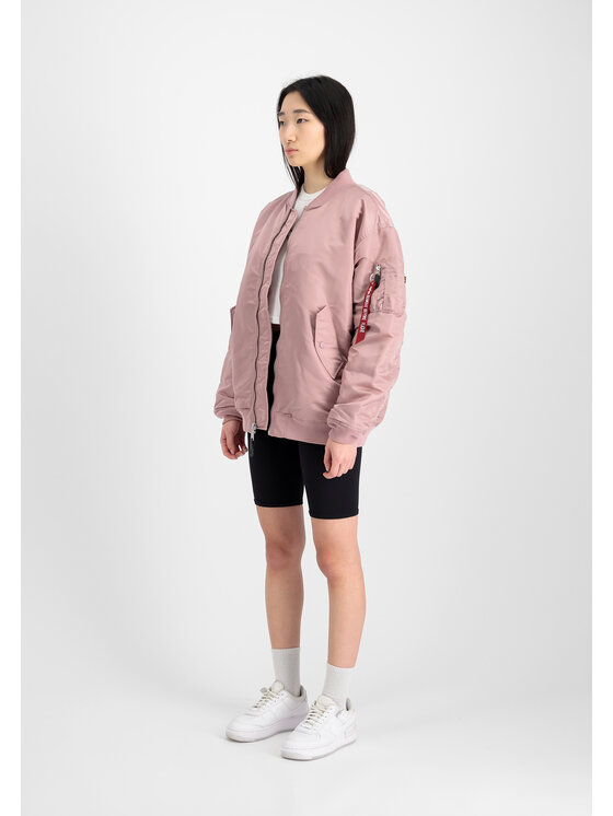 Alpha Industries Alpha Industries Kurtka bomber MA-1 Core Bomber Jacket Women Różowy Relaxed Fit