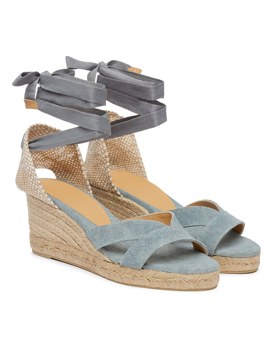 Castañer Castañer Espadrile Cecilia C/6/292 25632 Albastru deschis