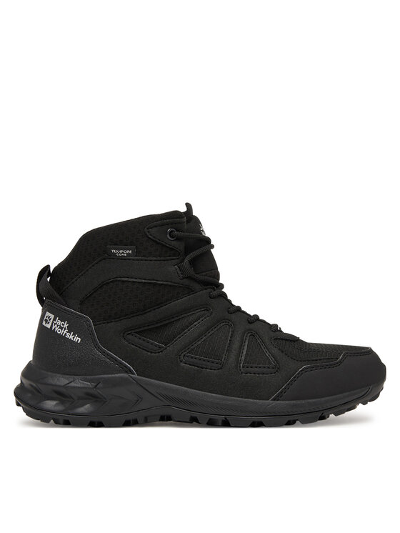 Jack Wolfskin Jack Wolfskin Trekking čevlji Woodland 2 Texapore Mid W 4051331 Siva