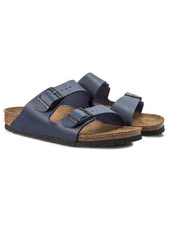 Birkenstock Birkenstock Pantoletten Arizona Birko-Flor 051753 Dunkelblau