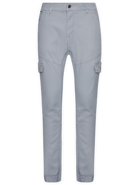 Guess Guess Jogger nohavice New Kombat M1RB17 WDP31 Sivá Slim Fit