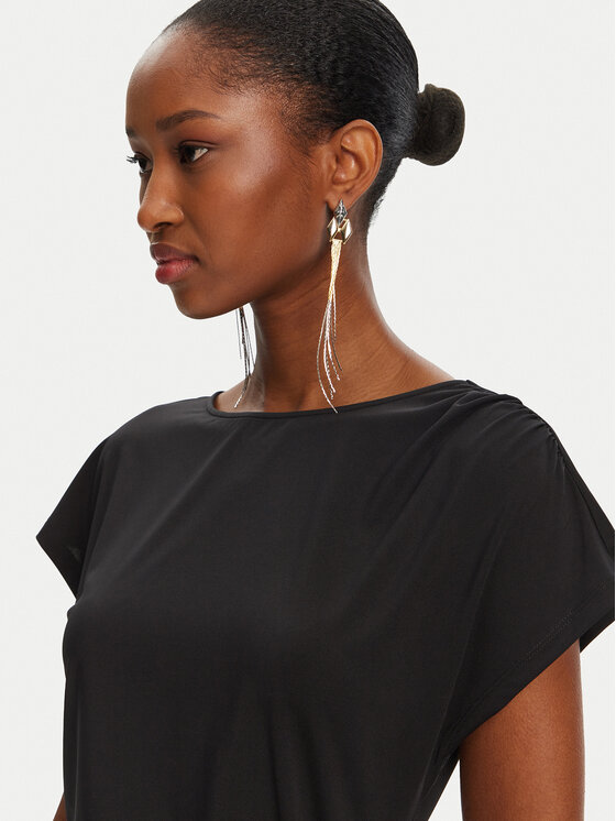 Patrizia Pepe Patrizia Pepe Повсякденна сукня 2A2871/J294-K103 Чорний Regular Fit