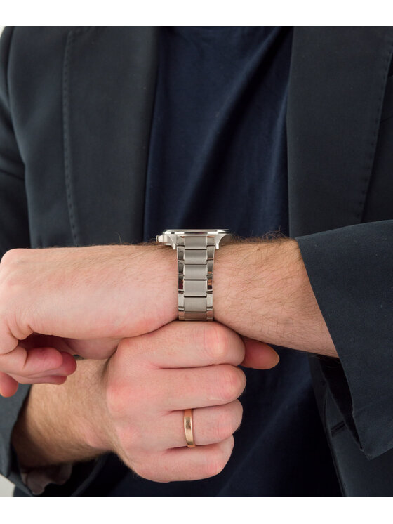 Obaku Obaku Hodinky V272GDTWST Stříbrná
