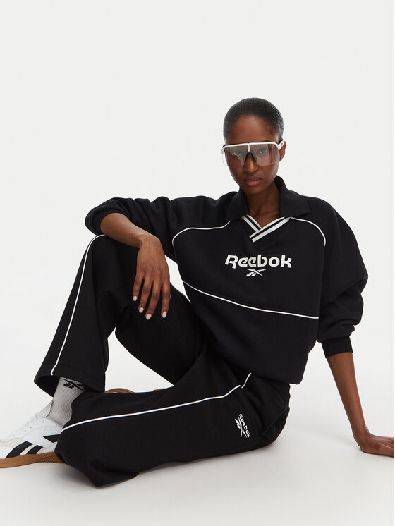 Reebok Reebok Mikina Angelica RK25685CCW Čierna Oversize