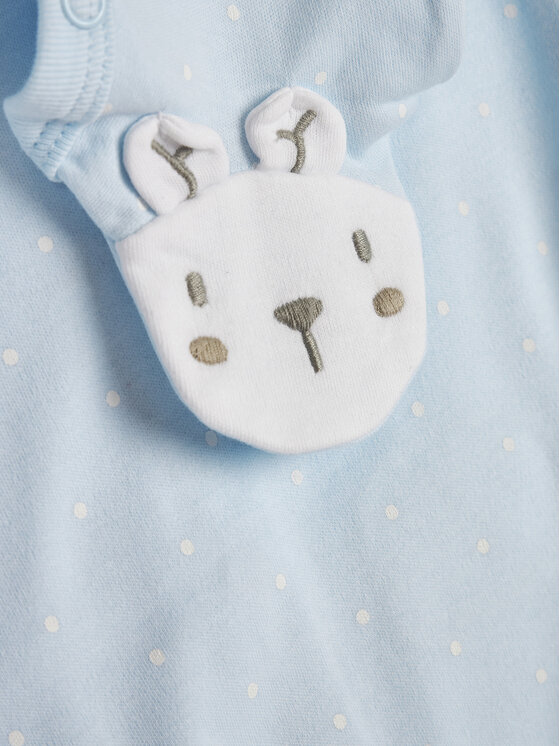 Primigi Primigi Pajac Tutina Interlock Stampato 45206311 Modra