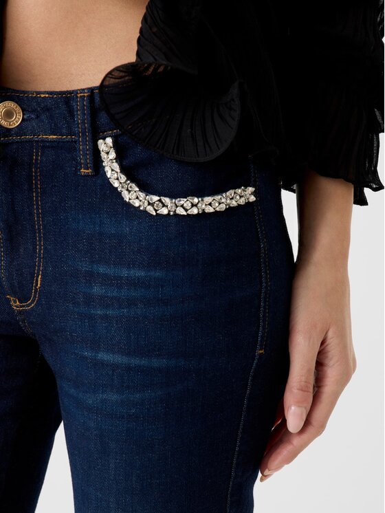 Guess Guess Jeansy 181406 Niebieski Skinny Fit