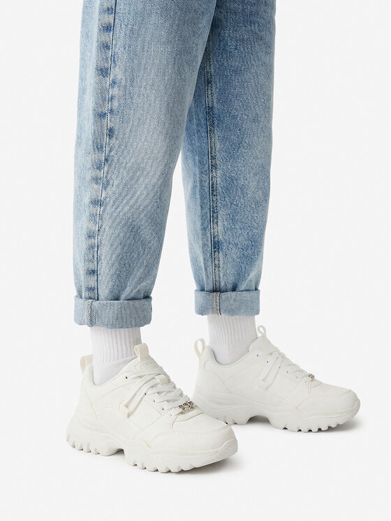 JENNY JENNY Sneakersy CEO-3371301A Biela