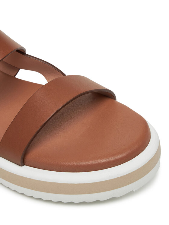 Pollini Pollini Sandały SA16483G0MTC0230 Brązowy