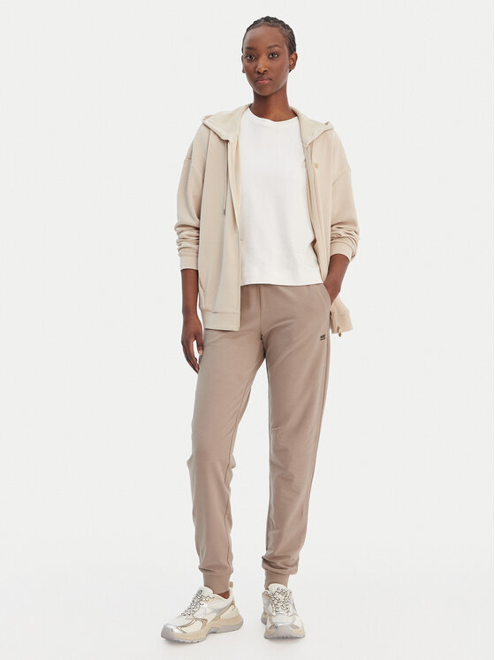 EA7 Emporio Armani EA7 Emporio Armani Mikina 7W000192 AF12643 U1088 Béžová Relaxed Fit