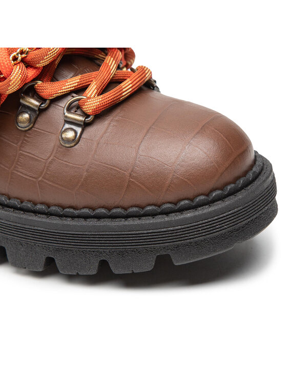 PINKO Pinko Trapery Zenzero Scarpa AI 22-23 BLKS1 1H2134 A07K Brązowy