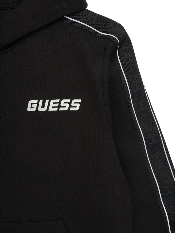 Guess Guess Majica dugih rukava L5GQ09 KB3P2 Crna Relaxed Fit