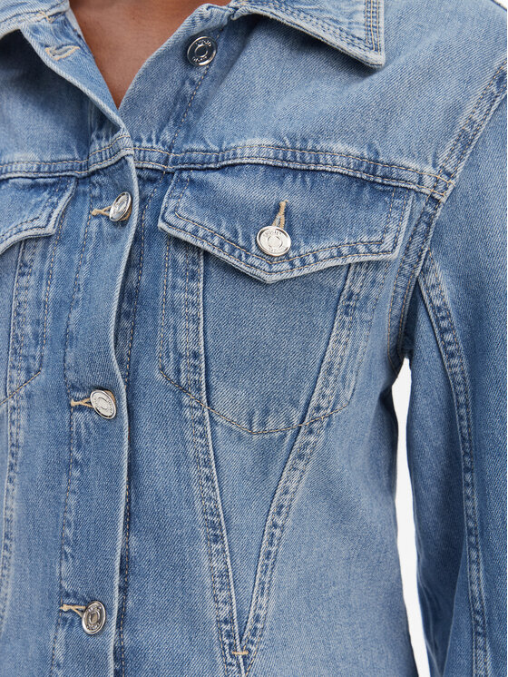Liu Jo Liu Jo Jeansová bunda UA6199 D0309 Modrá Regular Fit