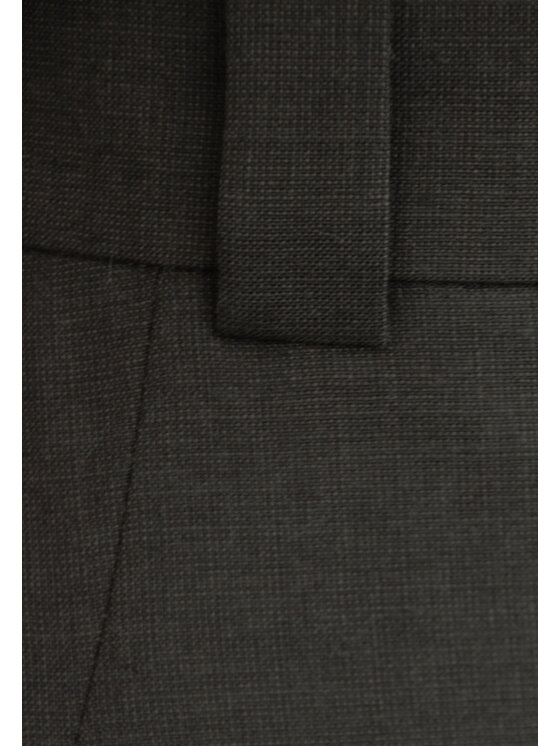Kasia Zapała Kasia Zapała Spodnie materiałowe Celeste Brązowy Slim Fit