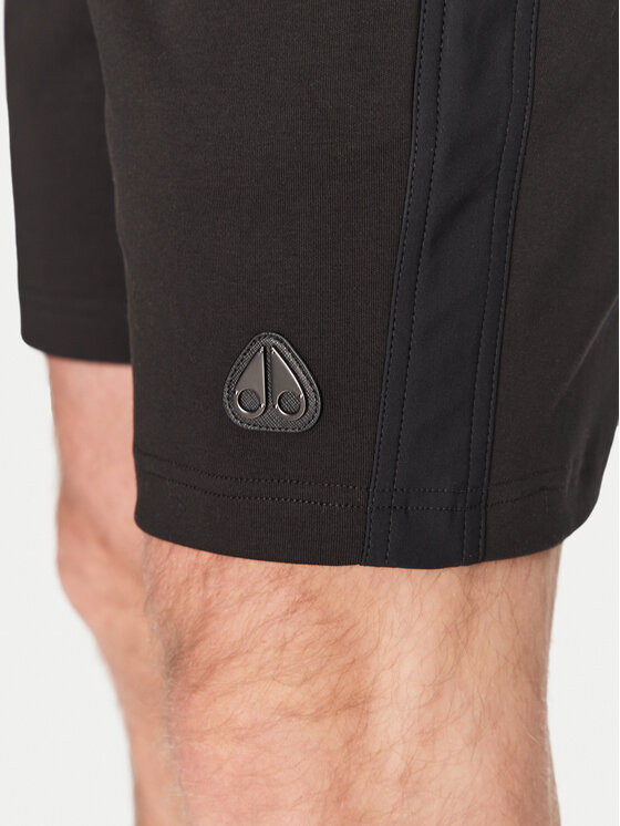 Moose Knuckles Moose Knuckles Szorty sportowe Dalon M15MR807 Czarny Regular Fit