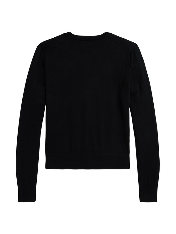 Polo Ralph Lauren Polo Ralph Lauren Кардиган 211971871005 Черен Slim Fit