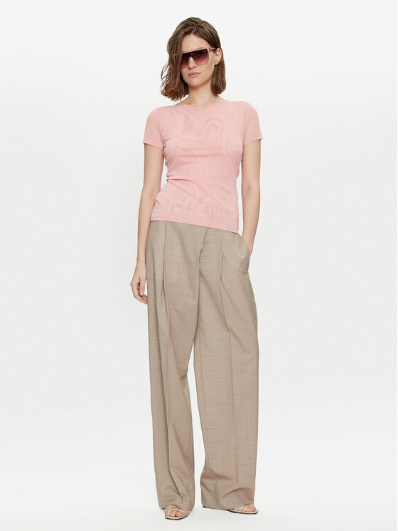 Marella Marella T-shirt Zulia 2413971014 Corallo Regular Fit