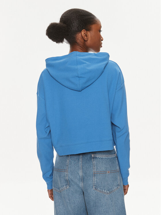 Tommy Jeans Tommy Jeans Džemperis ar kapuci Herritage UW0UW05153 Zils Regular Fit