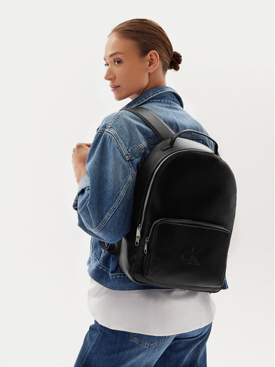 Calvin Klein Jeans Calvin Klein Jeans Рюкзак Sculpted Impresssion Slim Backpa LV04K3165G Чорний
