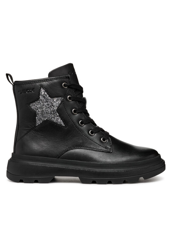 Cizme Geox J Kiddartah Girl J46MGA 085EW C9244 M Negru