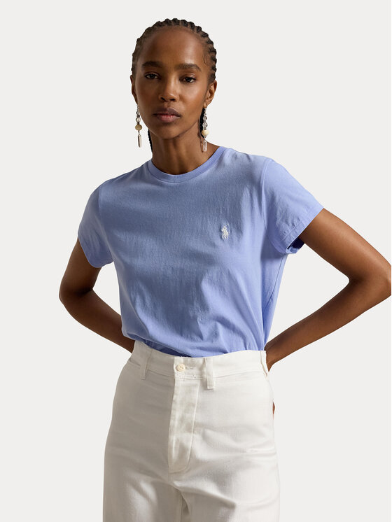 Polo Ralph Lauren Tricou 211B14605025 Albastru deschis Regular Fit