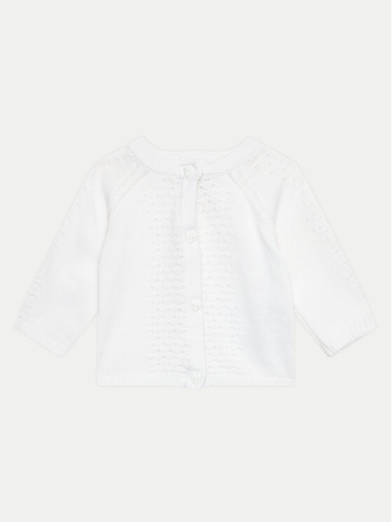 Coccodrillo Coccodrillo Strickjacke WC4172202EBG Écru Regular Fit