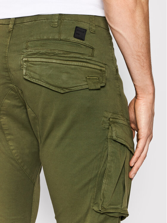 Alpha Industries Alpha Industries Jogger nohavice Spy 116203 Zelená Tapered Fit