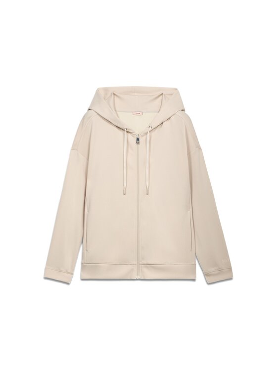 Oltre Oltre Felpa G913J003951N002 Écru Regular Fit