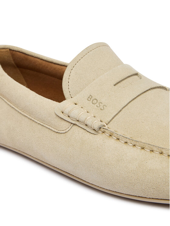 BOSS BOSS Mocassini Noel 50541750 Bianco