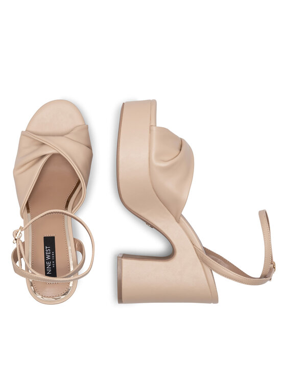 Nine West Nine West Sandały WFA2634-2 Beżowy