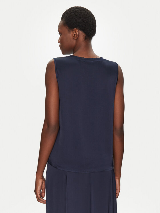 ViCOLO ViCOLO Blúz TD0006 Sötétkék Relaxed Fit