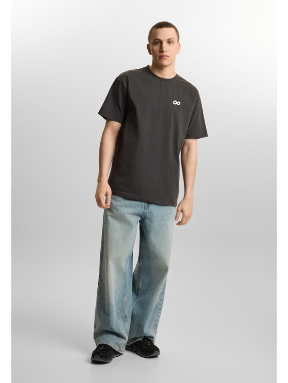 PROSTO. PROSTO. T-Shirt Infinity D Czarny Oversize