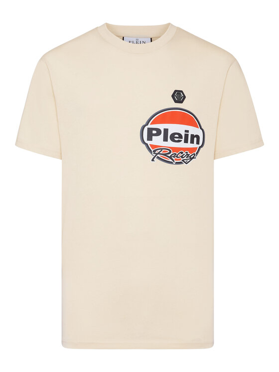 PHILIPP PLEIN PHILIPP PLEIN T-shirt 22265 Beige Regular Fit