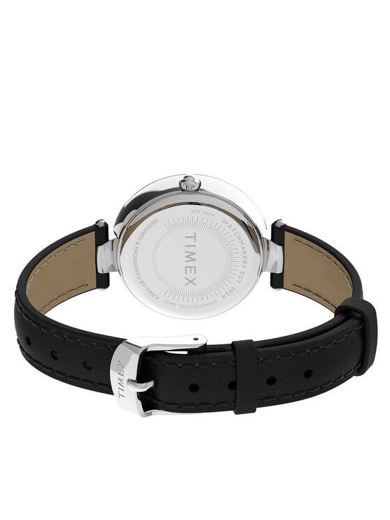 Timex Timex Ρολόι City TW2V45200 Μαύρο
