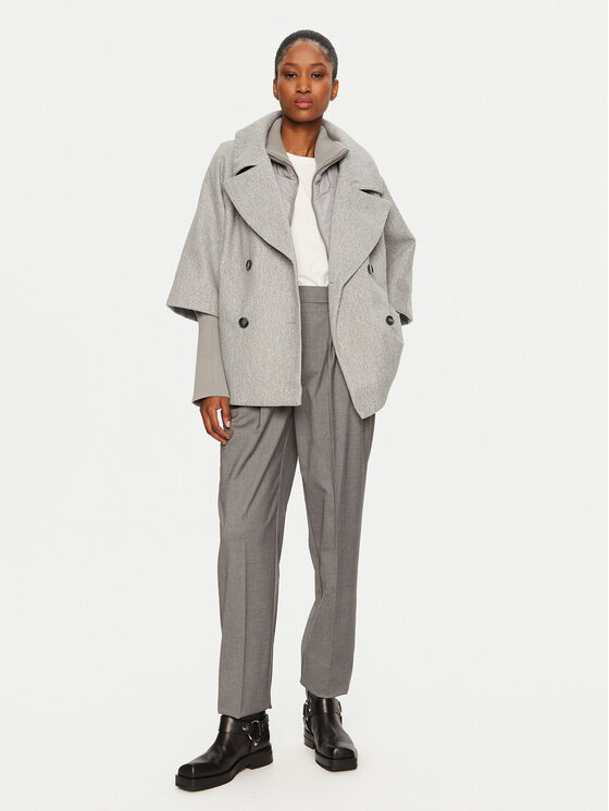 JDY JDY Giacca di transizione Hannah 15337889 Grigio Regular Fit