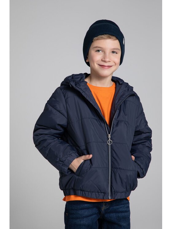 Mokida Mokida Kurtka przejściowa ZM3152702OWR-015 Granatowy Regular Fit