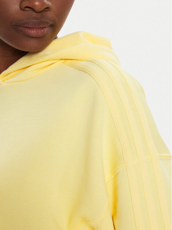 adidas adidas Μπλούζα ALL SZN French Terry 3-Stripes IY6853 Κίτρινο Regular Fit