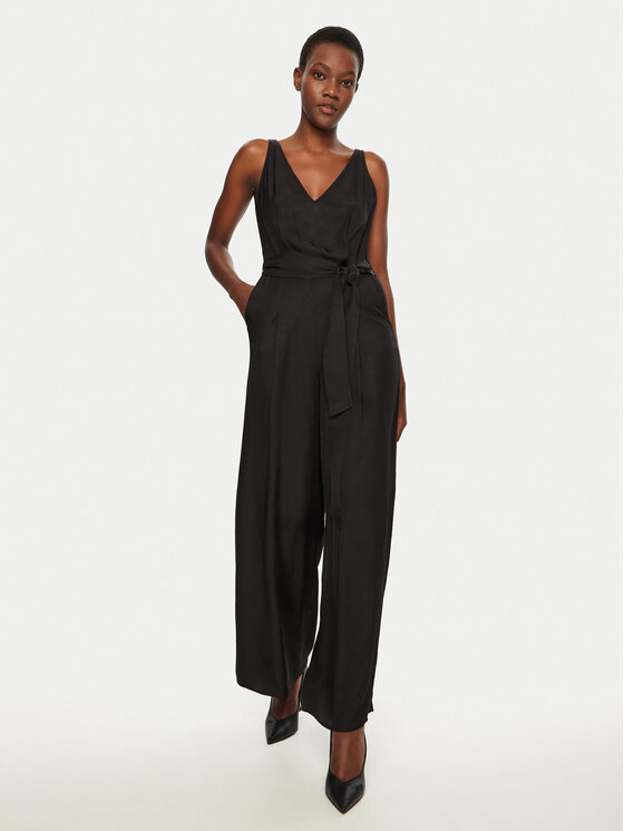 IVY OAK IVY OAK Kezeslábas Patricia IO115149 Fekete Relaxed Fit