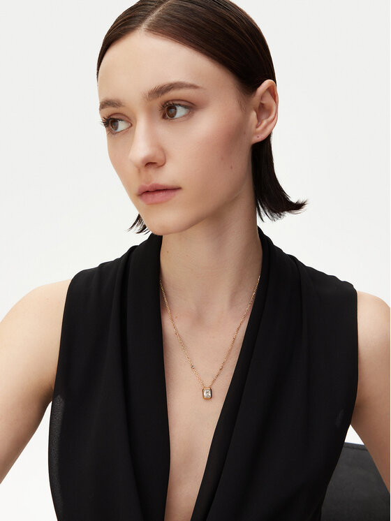 Guess Guess Naszyjnik JUBB05 237JW Złoty