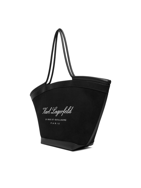 KARL LAGERFELD KARL LAGERFELD Ročna torba B1W46069 Črna