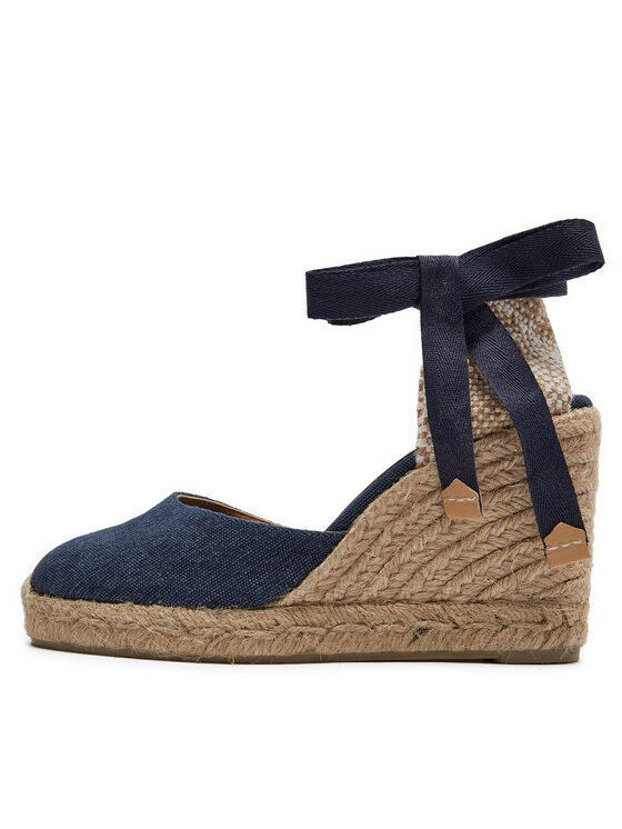 Castañer Castañer Espadrile Carina/8/002 021642 Albastru