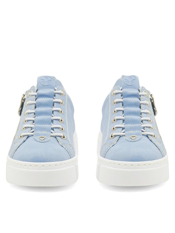 Rieker Rieker Sneakersy N5952-10 Niebieski