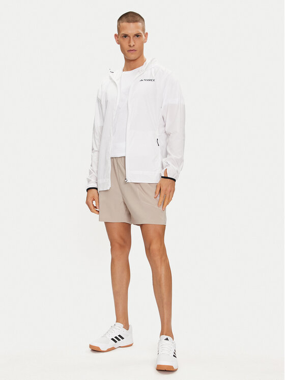 adidas adidas Wiatrówka Terrex Xperior Windweave Wind HN2903 Biały Slim Fit