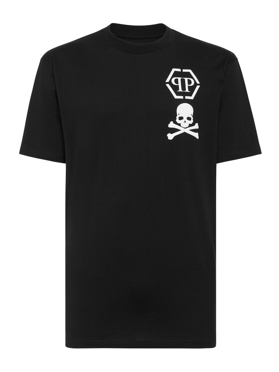 PHILIPP PLEIN PHILIPP PLEIN T-Shirt 22831 Czarny Regular Fit