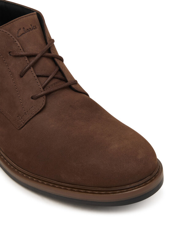 Clarks Clarks Schnürschuhe Aldwin Mid GTX 26183255 Braun