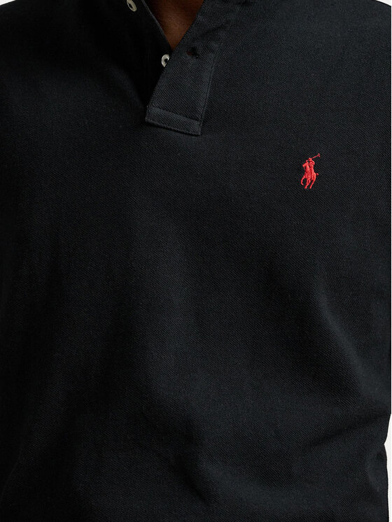 Polo Ralph Lauren Polo Ralph Lauren Polokošeľa Core Replen 710782592 Čierna Custom Slim Fit